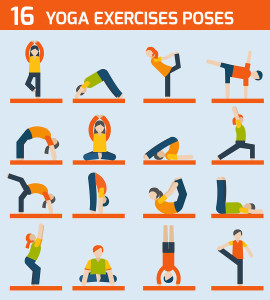 list of yoga poses