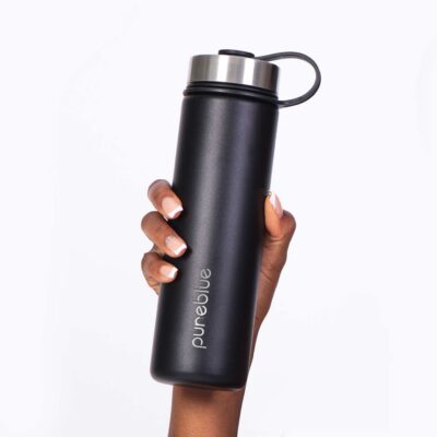 Water Bottle With Hot And Cold Water Lid - Copper Insulated, Stainless Steel