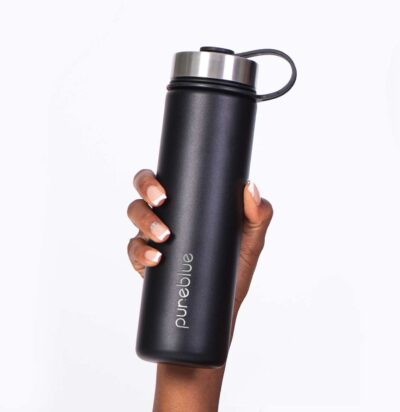 Water Bottle With Hot And Cold Water Lid - Copper Insulated, Stainless Steel