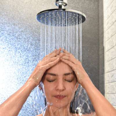 Alternative view of Pure Blue Rain Shower Head