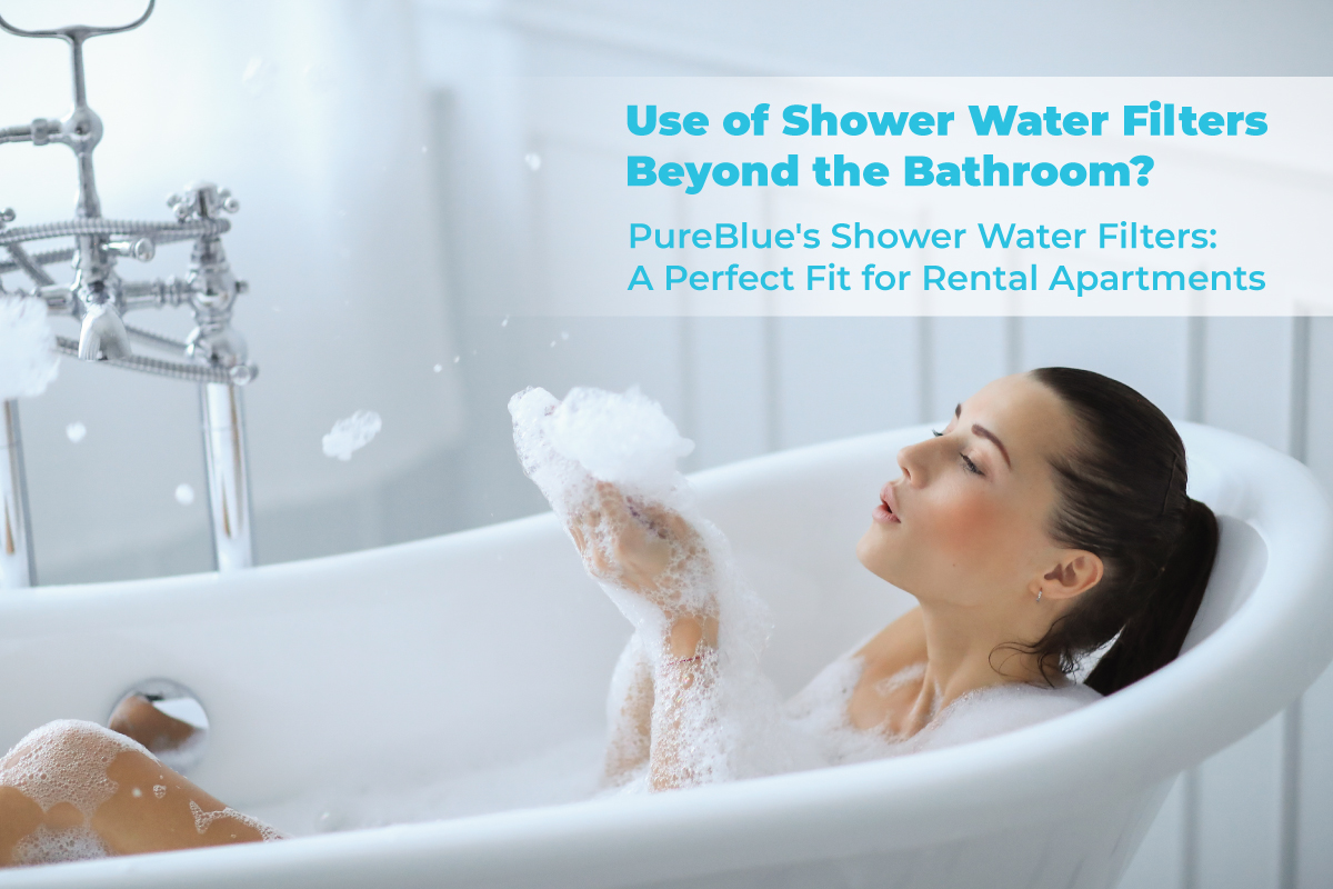 Shower Water Filters beyond bathroom