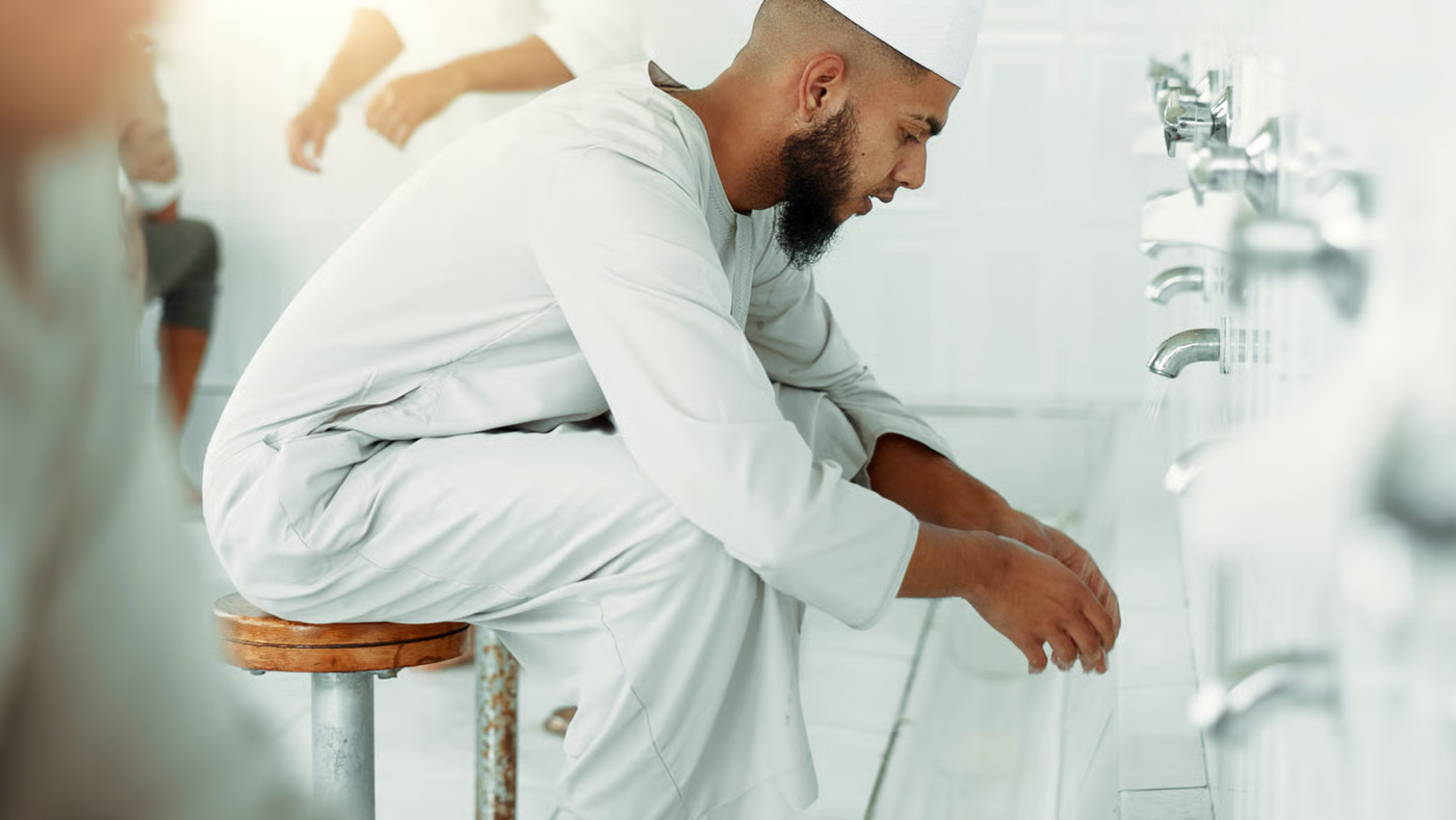 Performing Wudhu Multiple Times Daily? What Hard Water Does to Your Skin