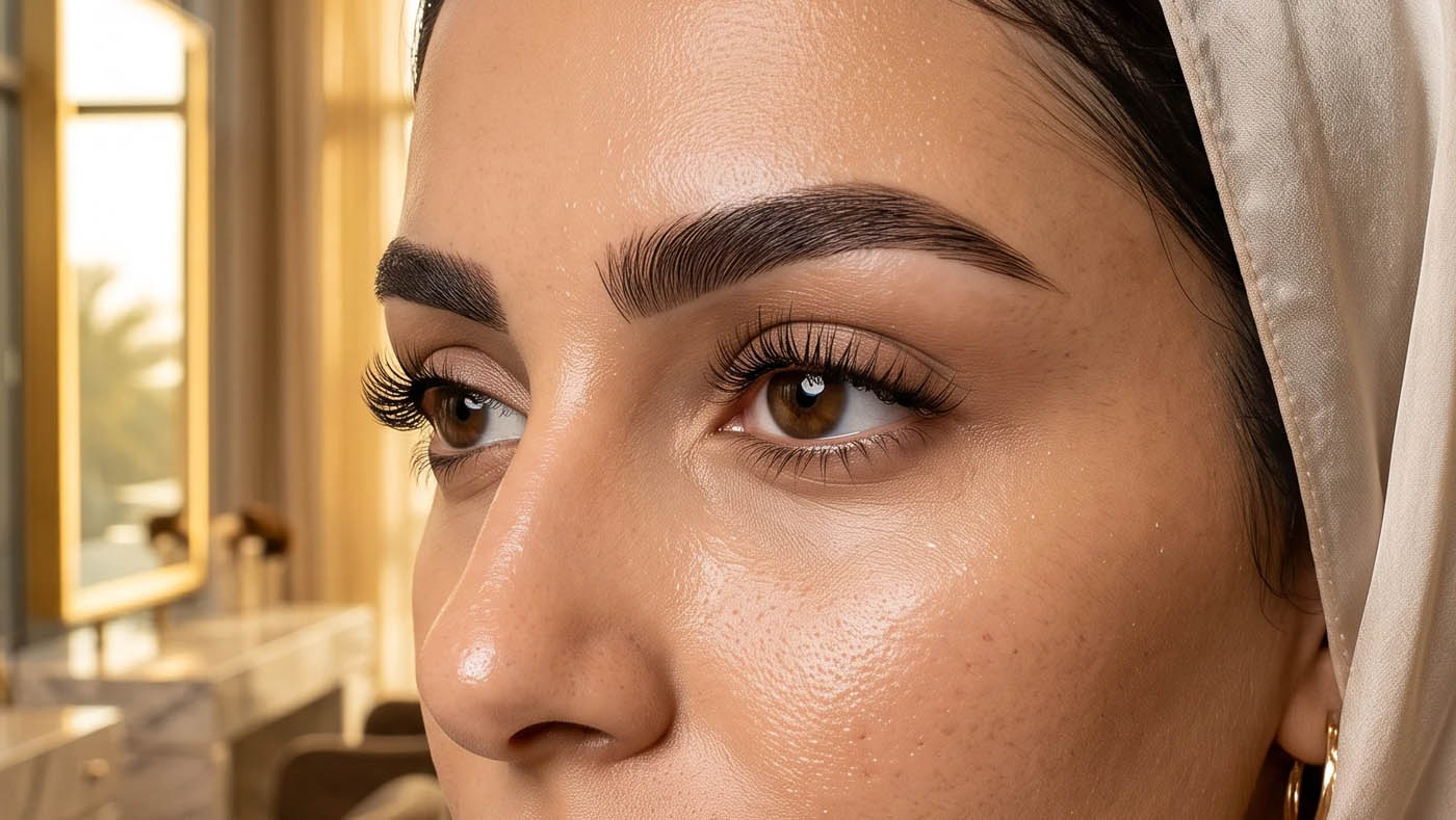 Lash and Brow Extensions in Dubai- Why They Fall Out Faster Than They Should